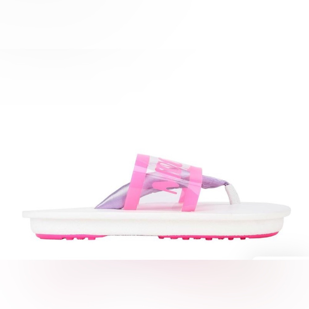 MOON BOOT
Flip flops Pink and White Slide Sandals